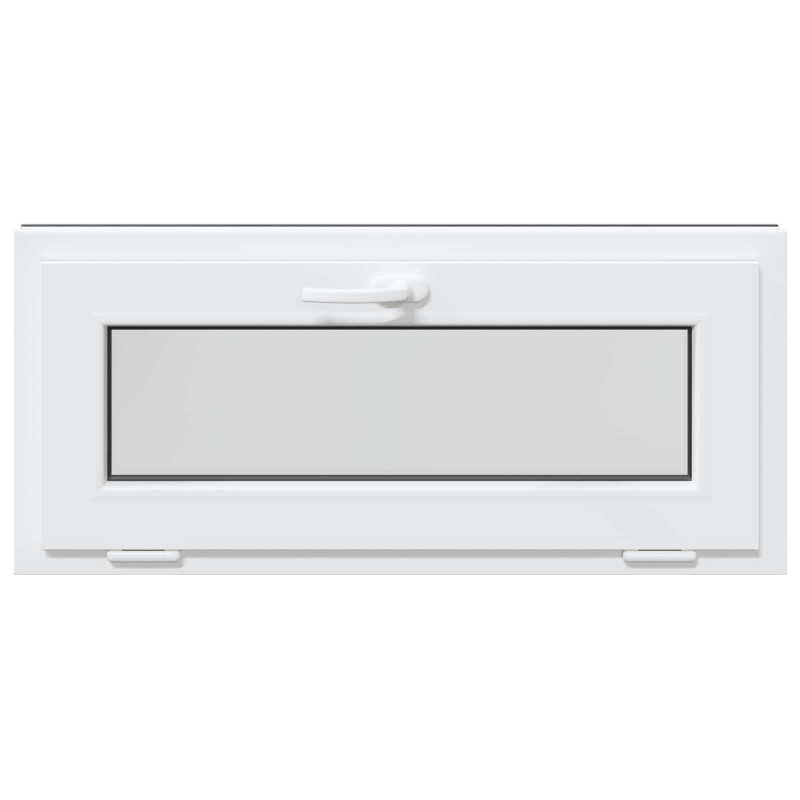 Okno piwniczne RISOR 90 x 40 cm PVC i szkło antracytowy