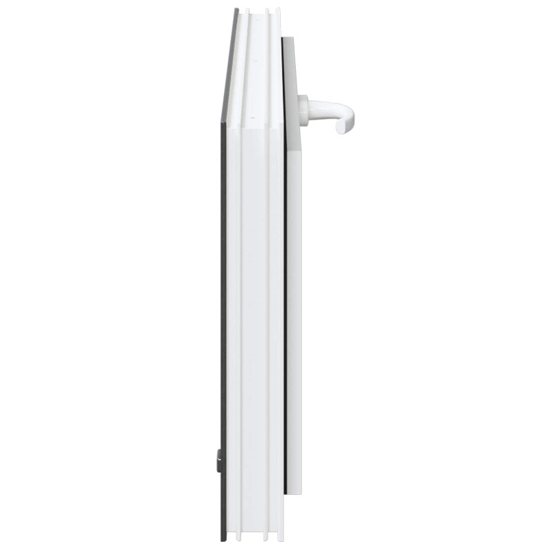 Okno piwniczne RISOR 90 x 40 cm PVC i szkło antracytowy