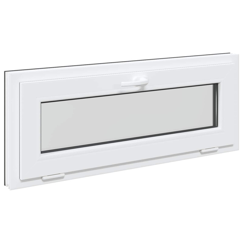 Okno piwniczne RISOR 100 x 40 cm PVC i szkło antracytowy