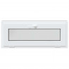 Okno piwniczne RISOR 100 x 40 cm PVC i szkło antracytowy