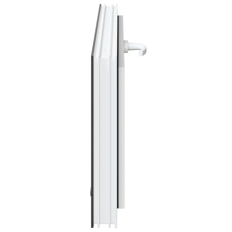 Okno piwniczne RISOR 100 x 40 cm PVC i szkło antracytowy