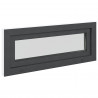 Okno piwniczne RISOR 100 x 40 cm PVC i szkło antracytowy