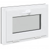 Okno piwniczne RISOR 60 x 40 cm PVC i szkło antracytowy
