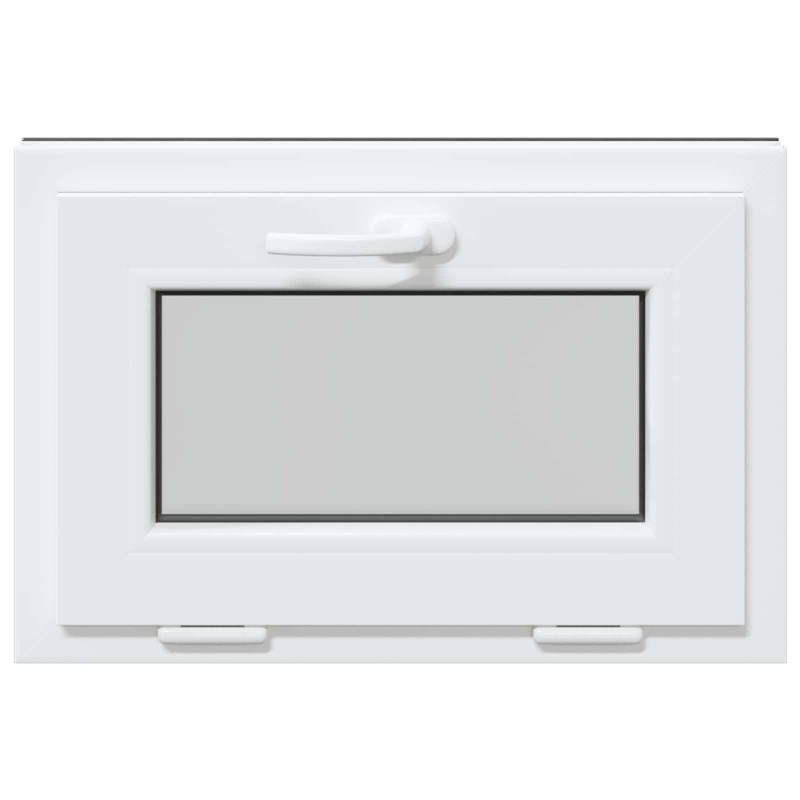 Okno piwniczne RISOR 60 x 40 cm PVC i szkło antracytowy