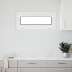 Okno piwniczne RISOR 90 x 40 cm PVC i szkło antracytowy