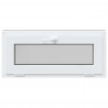 Okno piwniczne RISOR 90 x 40 cm PVC i szkło antracytowy