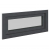 Okno piwniczne RISOR 90 x 40 cm PVC i szkło antracytowy