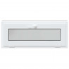 Okno piwniczne RISOR 100 x 40 cm PVC i szkło antracytowy