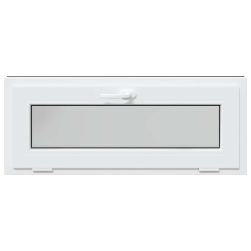 Okno piwniczne RISOR 110 x 40 cm PVC i szkło antracytowy