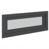 Okno piwniczne RISOR 110 x 40 cm PVC i szkło antracytowy