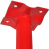 Wspornik Acrow czerwony 280 x 12 x 12 cm