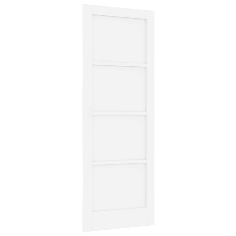 Drzwi wewnętrzne Biały 78 x 211 cm sklejka