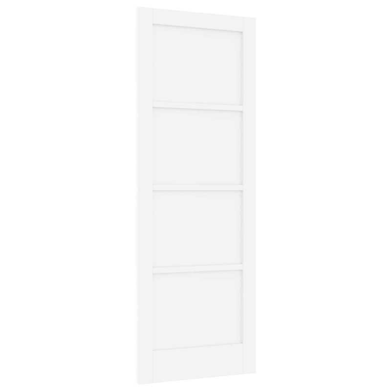 Drzwi wewnętrzne Biały 78 x 211 cm sklejka