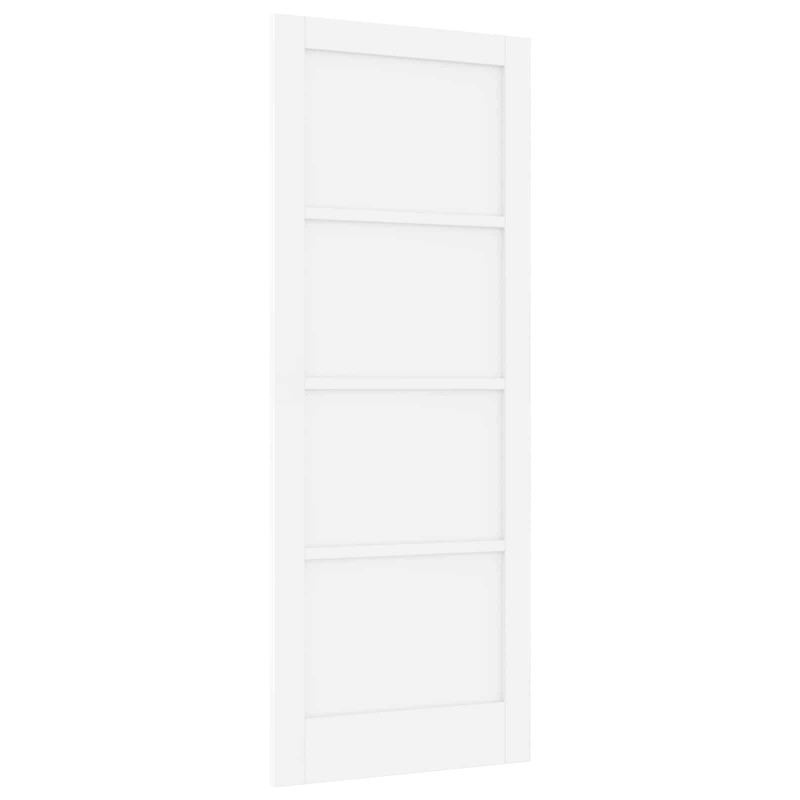 Drzwi wewnętrzne Biały 83 x 211 cm sklejka