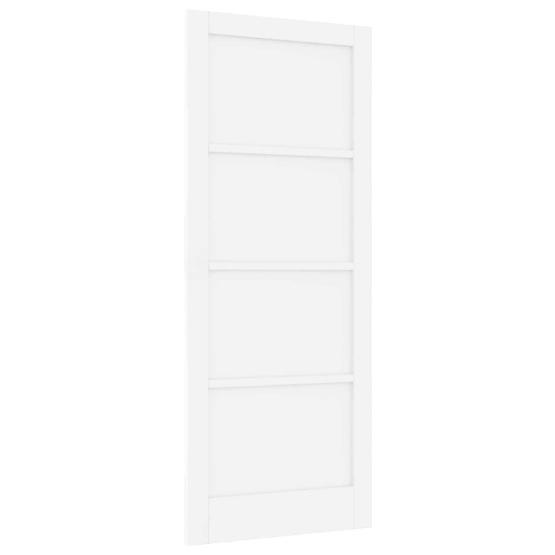 Drzwi wewnętrzne Biały 86 x 211 cm sklejka