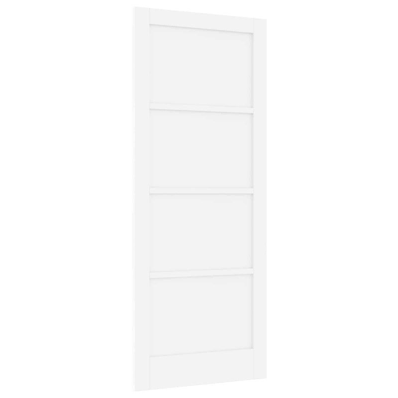 Drzwi wewnętrzne Biały 86 x 211 cm sklejka
