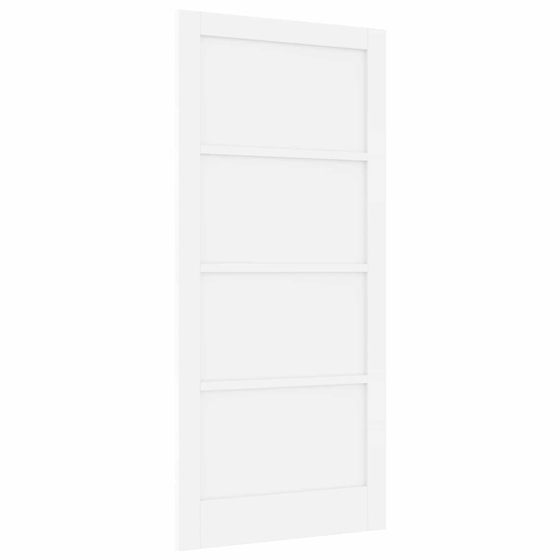 Drzwi wewnętrzne Biały 93 x 202 cm sklejka