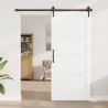 Drzwi wewnętrzne Biały 93 x 211 cm sklejka
