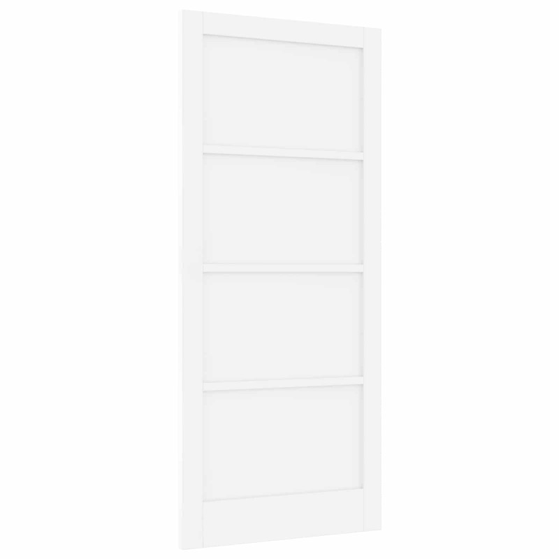 Drzwi wewnętrzne Biały 93 x 211 cm sklejka