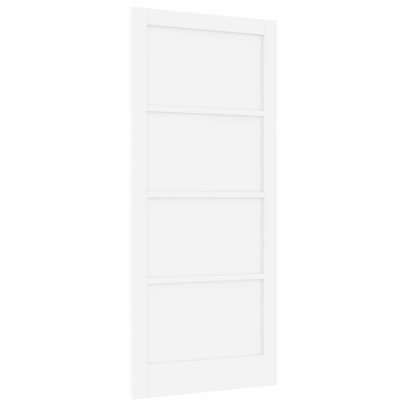Drzwi wewnętrzne Biały 93 x 211 cm sklejka