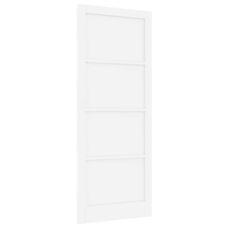 Drzwi wewnętrzne Biały 93 x 232 cm sklejka