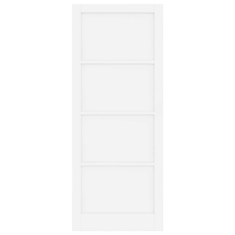 Drzwi wewnętrzne Biały 93 x 232 cm sklejka