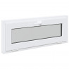 Okno piwniczne RISOR 100 x 40 cm PVC i szkło Biały