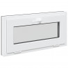 Okno piwniczne RISOR 80 x 40 cm PVC i szkło antracytowy