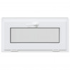 Okno piwniczne RISOR 80 x 40 cm PVC i szkło antracytowy