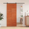 Drzwi do stodoły Sosna woskowana 90 x 208 cm