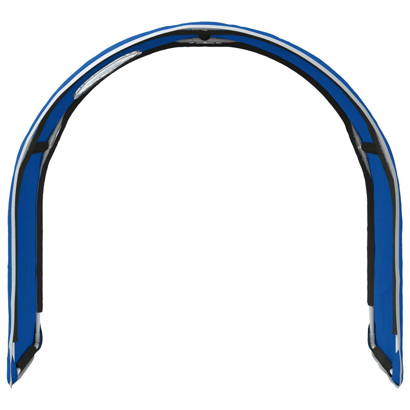 Tunel do łóżka 2 pcs Niebieski 211 x 52,5 x 2 cm Poliester