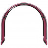 Tunel do łóżka 2 pcs Czerwony 211 x 52,5 x 2 cm Poliester