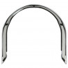 Tunel do łóżka 2 pcs Biały 211 x 52,5 x 2 cm Poliester