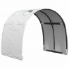 Tunel do łóżka 2 pcs Biały 211 x 67.5 x 2 cm Poliester