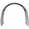 Tunel do łóżka 2 pcs Biały 211 x 67.5 x 2 cm Poliester