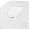 Tunel do łóżka 2 pcs Biały 211 x 67.5 x 2 cm Poliester