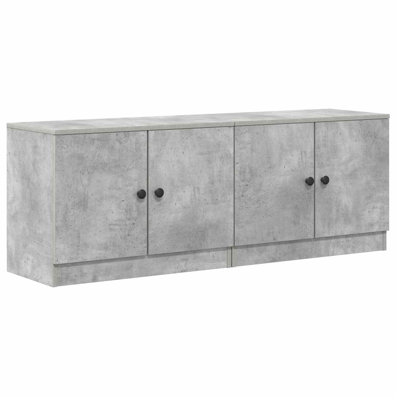 Szafka pod łóżko 2 pcs Betonowy Szary 66 x 35 x 48 cm
