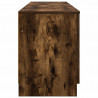 Szafka pod łóżko z drzwiami 2 pcs Dąb Wędzony 66 x 35 x 48 cm