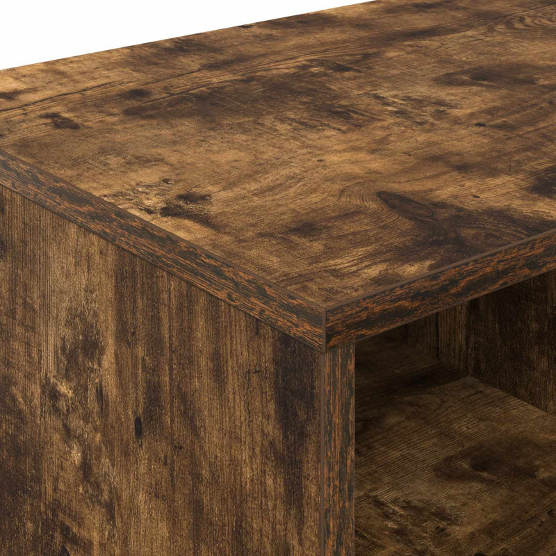 Szafka pod łóżko z drzwiami 2 pcs Dąb Wędzony 66 x 35 x 48 cm