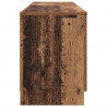 Szafka pod łóżko z drzwiami 2 pcs Stare drewno 66 x 35 x 48 cm