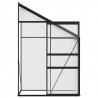 Szklarnia, antracytowa, aluminium, 1,38 m³