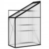 Szklarnia, antracytowa, aluminium, 1,38 m³