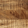 Szafki, 2 szt., 60x34x75 cm, surowe drewno mango