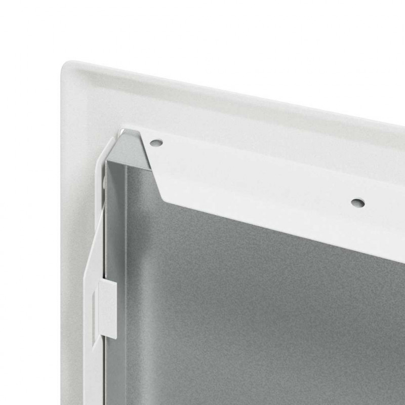 Panel dostępu Biały 63 x 33 x 3 cm Stal
