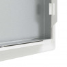 Panel dostępu Biały 63 x 33 x 3 cm Stal