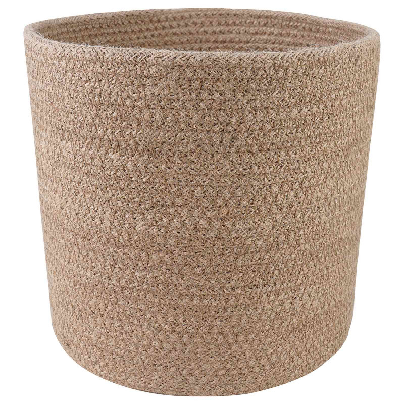 Zestaw doniczek 2 pcs naturalny Ø 28 x 28 cm 100% Juta Tossa