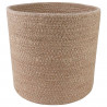 Zestaw doniczek 2 pcs naturalny Ø 28 x 28 cm 100% Juta Tossa