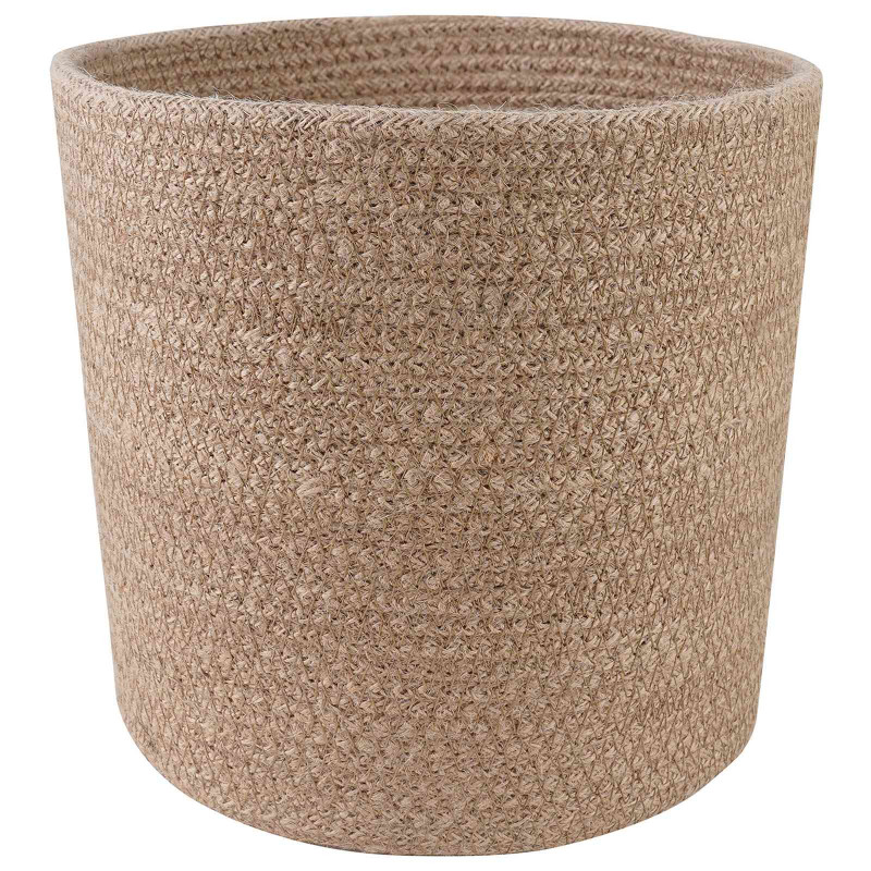 Zestaw doniczek 2 pcs naturalny Ø 21 x 21 cm 100% Juta Tossa