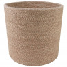 Zestaw doniczek 2 pcs naturalny Ø 21 x 21 cm 100% Juta Tossa
