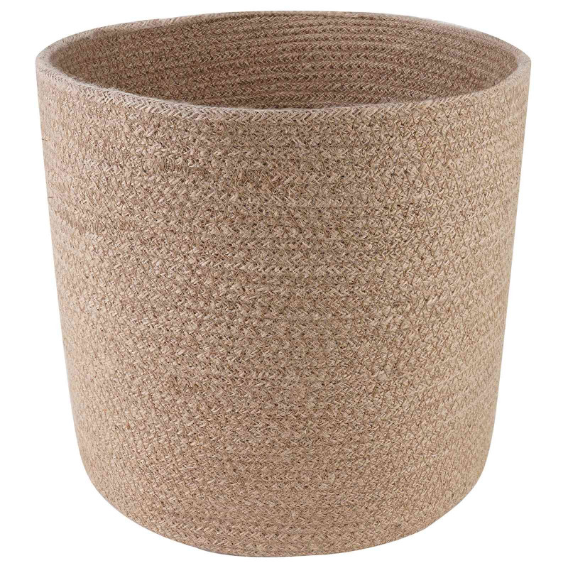 Zestaw doniczek 2 pcs naturalny Ø 28 x 28 cm 100% Juta Tossa